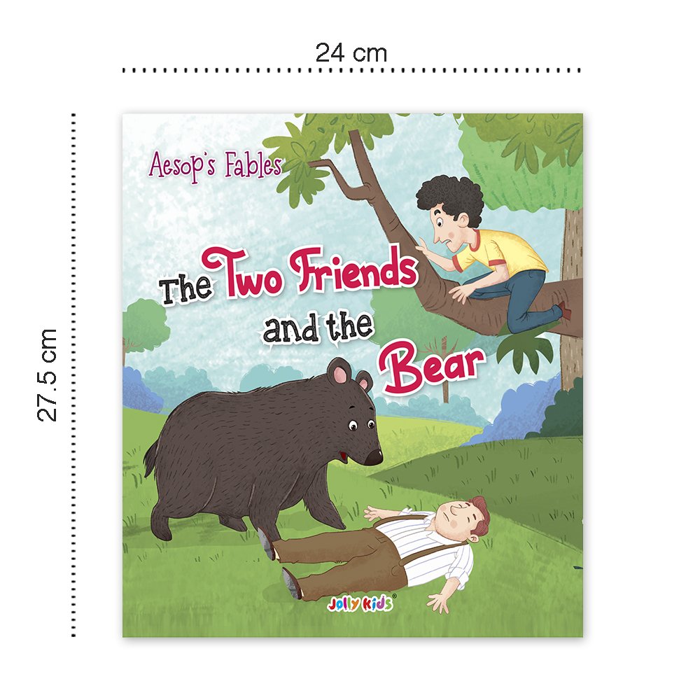 Jolly Kids Aesop's Fables Stories Books B Set of 6| Bedtime Moral Stories For Kids Ages 3-6 Years
