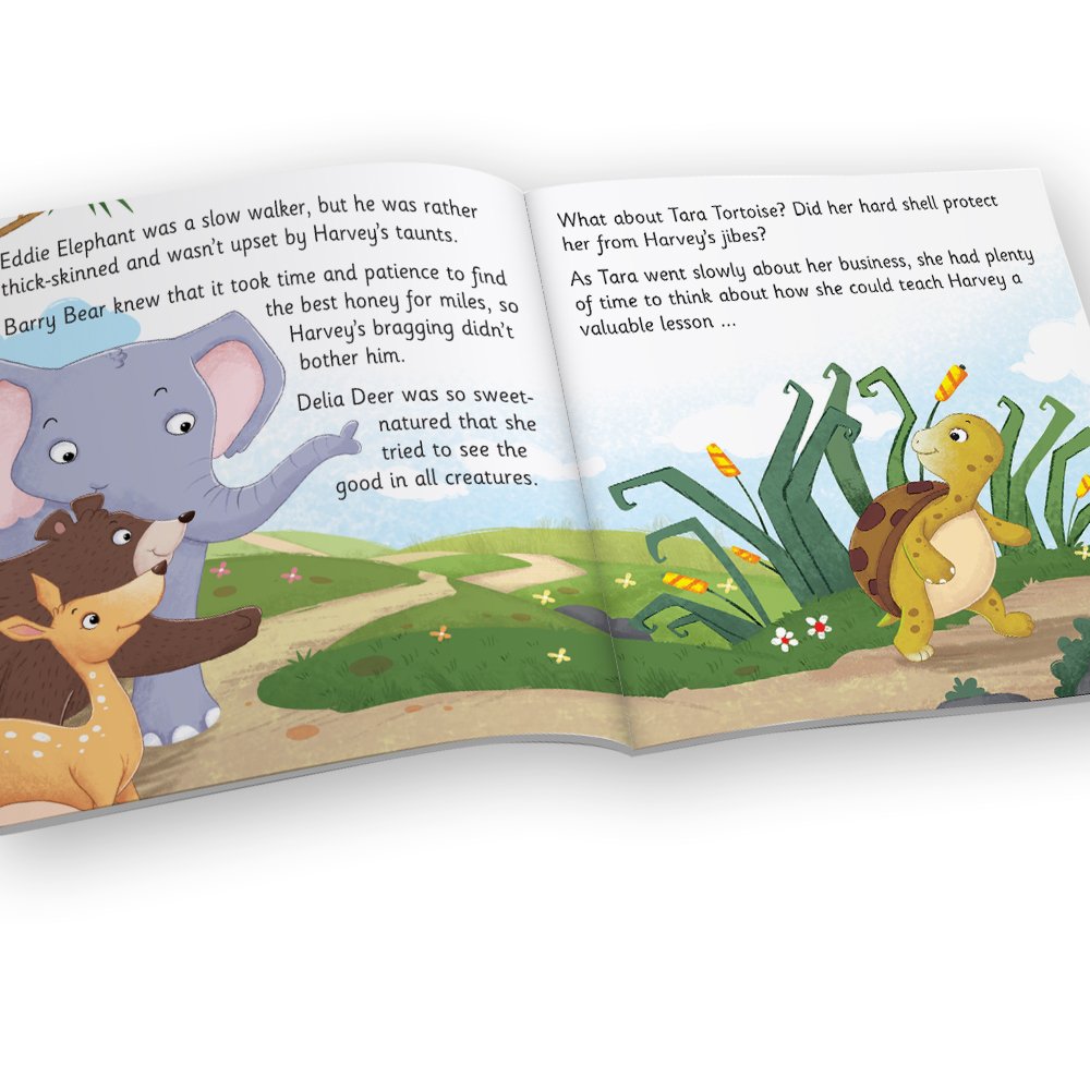 Jolly Kids Aesop's Fables Stories Books B Set of 6| Bedtime Moral Stories For Kids Ages 3-6 Years