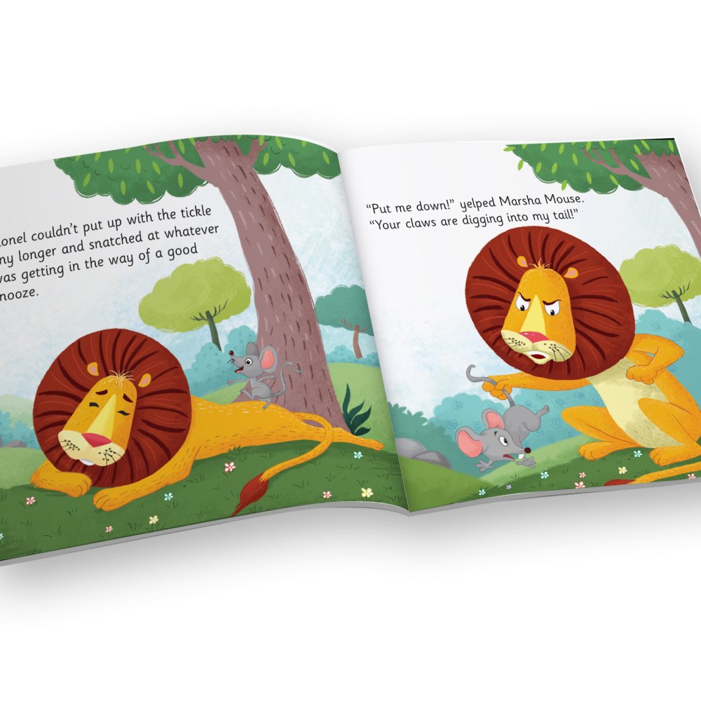 Jolly Kids Aesop's Fables Stories Books B Set of 6| Bedtime Moral Stories For Kids Ages 3-6 Years