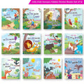 Jolly Kids Aesop's Fables Stories Books Set of 12 for Kids Ages 3-6 Years| Bedtime Moral Stories