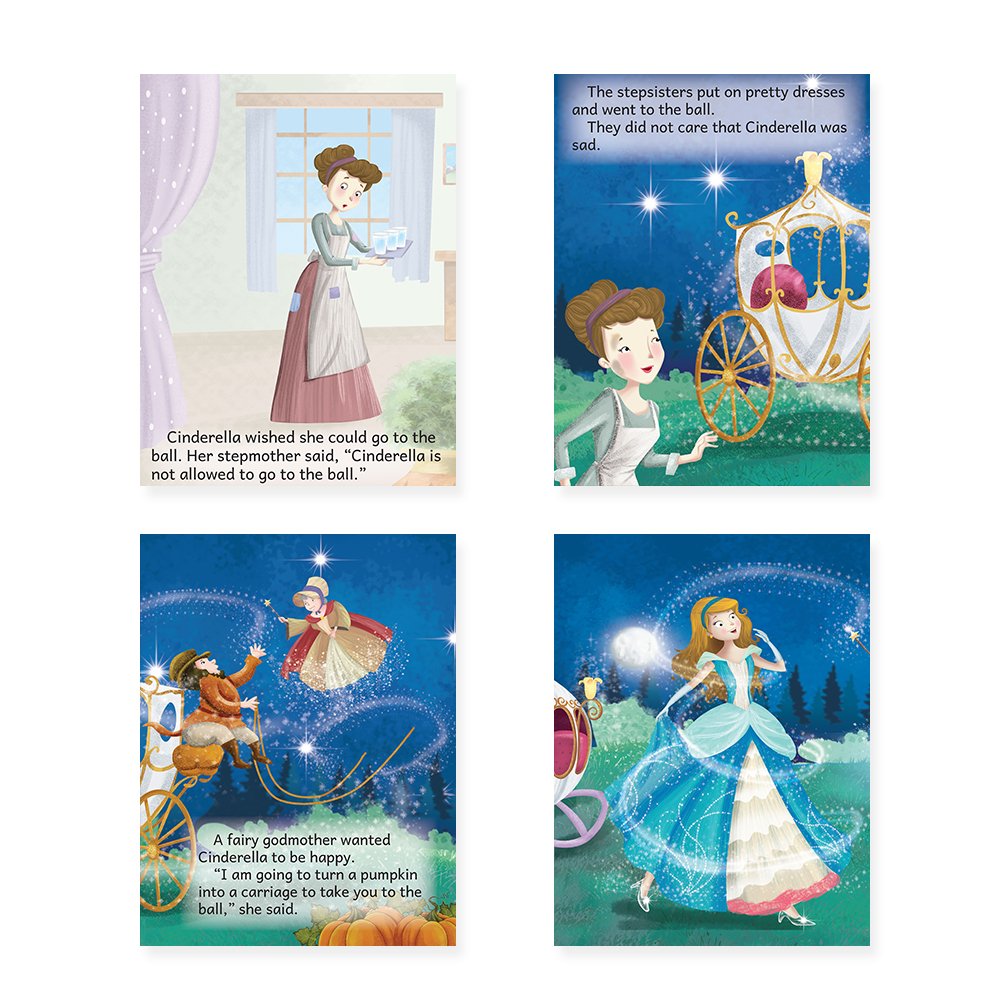 Jolly Kids Beautifully Illustrated Fairy Tales Books A Set of 4 For Kids Ages 3-8 Years| Classic Storytelling Gift Book
