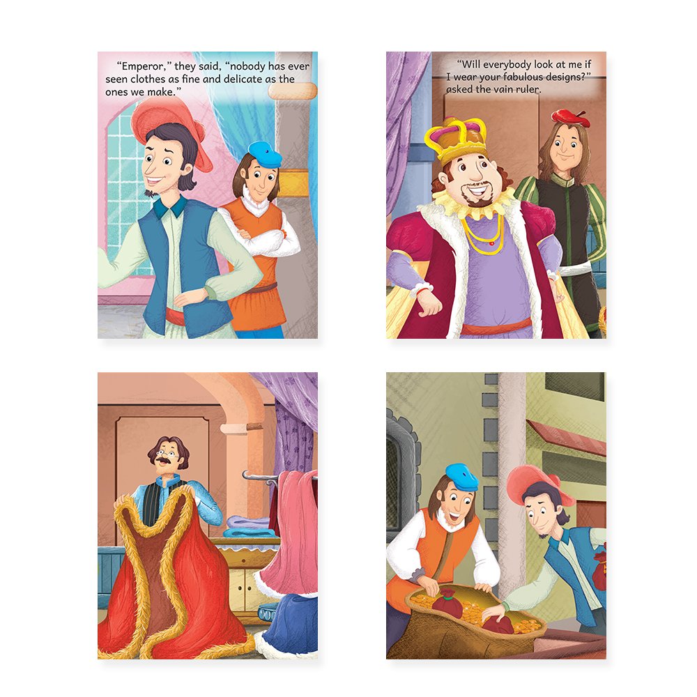Jolly Kids Beautifully Illustrated Fairy Tales Books A Set of 4 For Kids Ages 3-8 Years| Classic Storytelling Gift Book