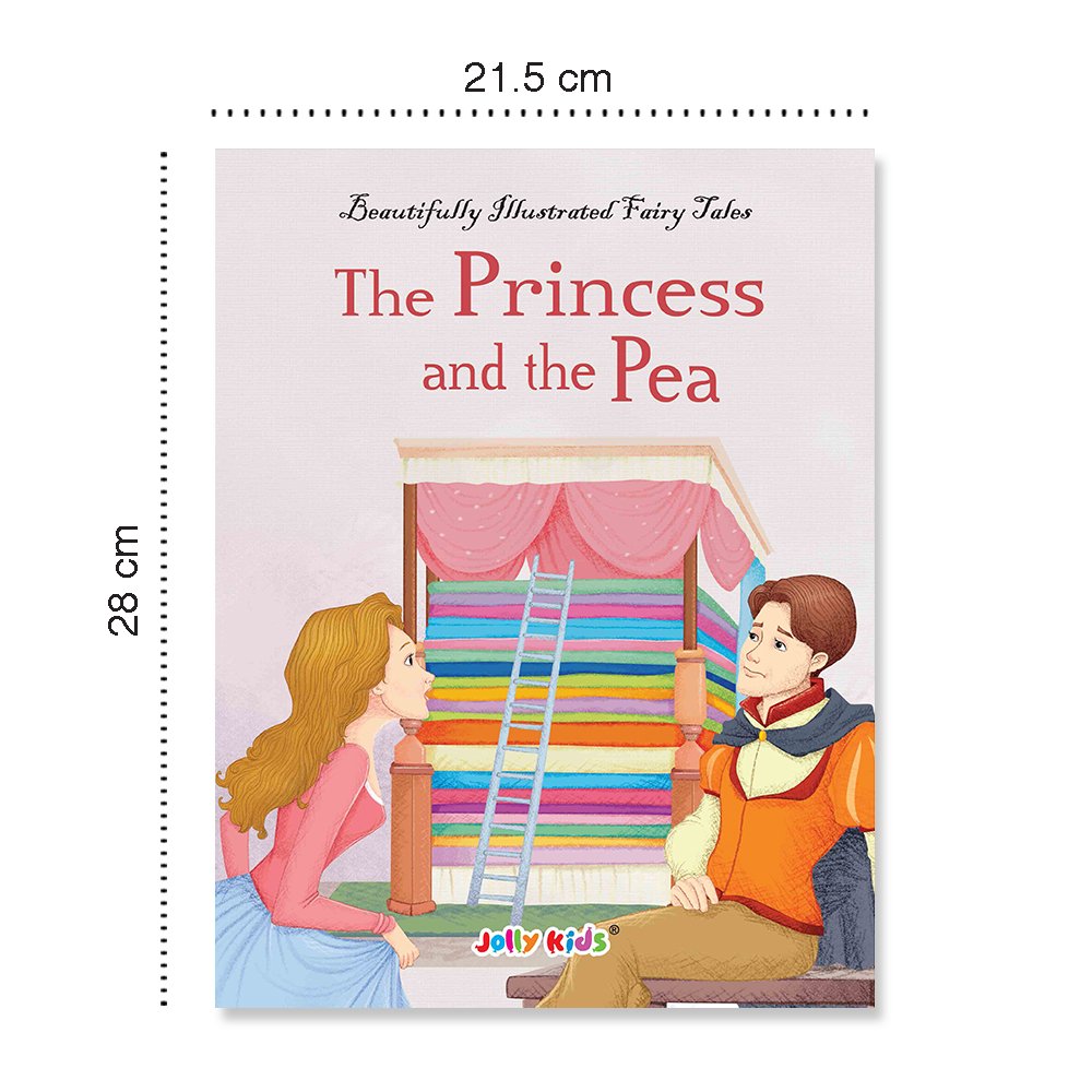 Jolly Kids Beautifully Illustrated Fairy Tales Books C Set of 4 Combo Storytelling Books For Kids Ages 3-8 Years