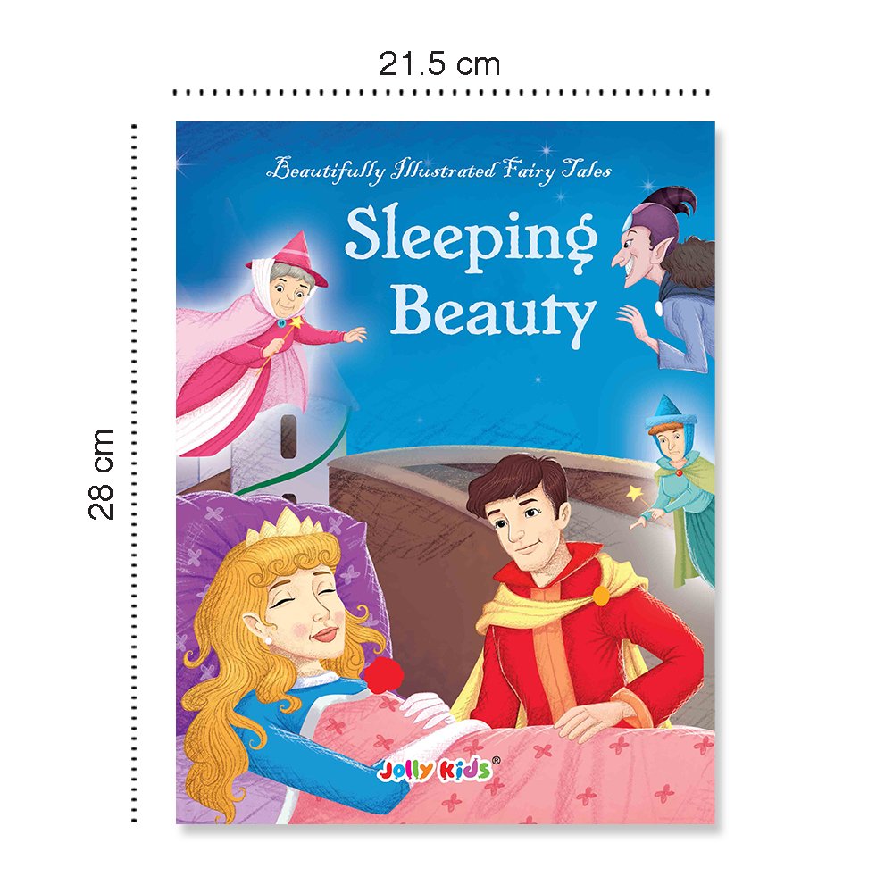Jolly Kids Beautifully Illustrated Fairy Tales Books D Set of 4 Combo Storytelling Books For Kids Ages 3-8 Years