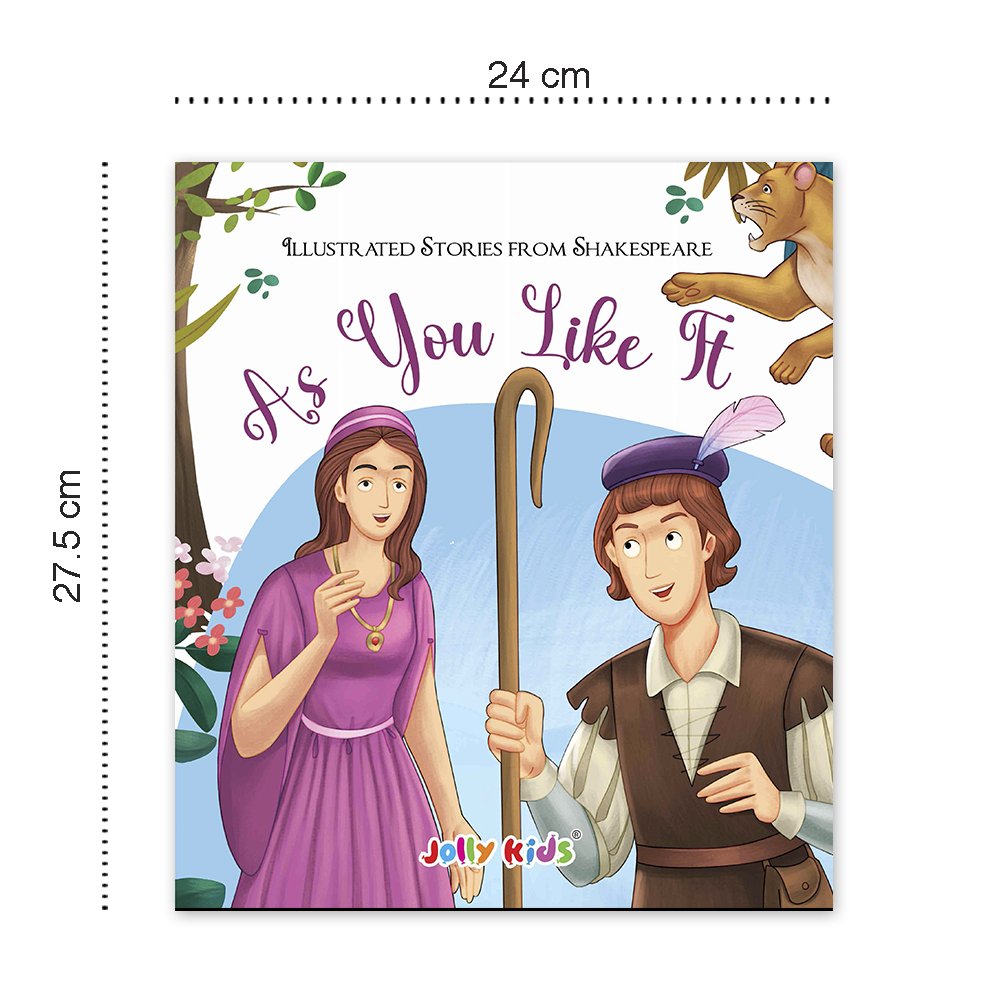 Shakespeare for Young Minds: Jolly Kids' Illustrated Stories A Combo Set of 4 Ages 6-12 Years