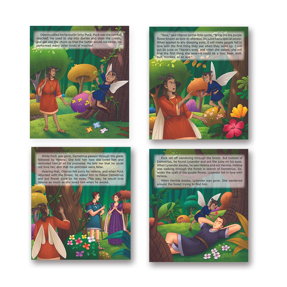 Shakespeare for Young Minds: Jolly Kids' Illustrated Stories E Combo Set of 6 Ages 6-12 Years