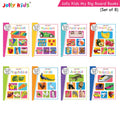 Jolly Kids My Big Board Books Set of 8 for Toddlers Ages 0-3 Years| Picture Learning Books