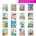Jolly Kids Sundar Chitrit Pari Kathaye pustaken Set of 16 For Kids Ages 3-8 Years| Ultimate Collection of Magical Fairy Tales in Hindi