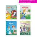 Jolly Kids Sundar Chitrit Pari Kathaye Pustak A Set of 4 For Kids Ages 3-8 Years| Ultimate Collection of Magical Fairy Tales in Hindi
