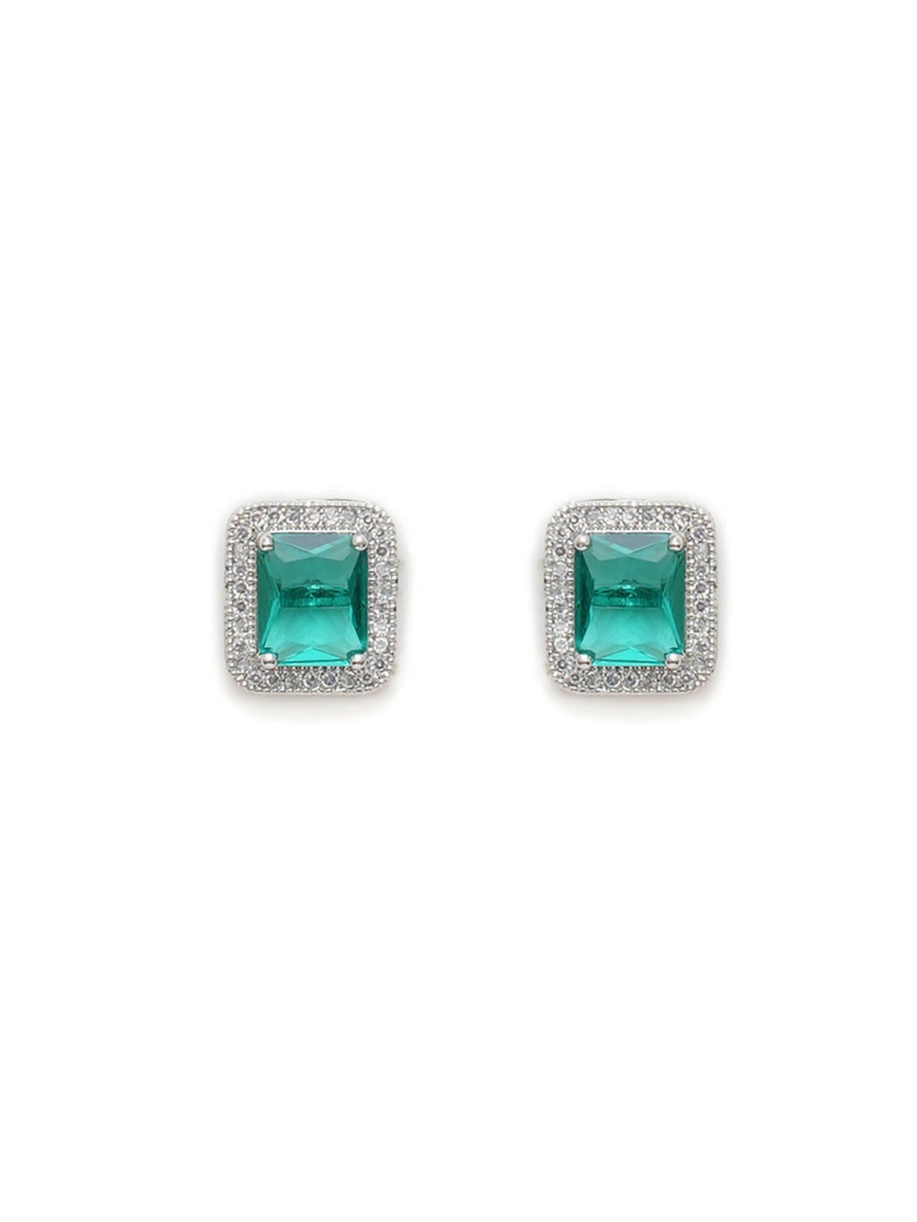 stone stud (Light green ) - Ruby Raang