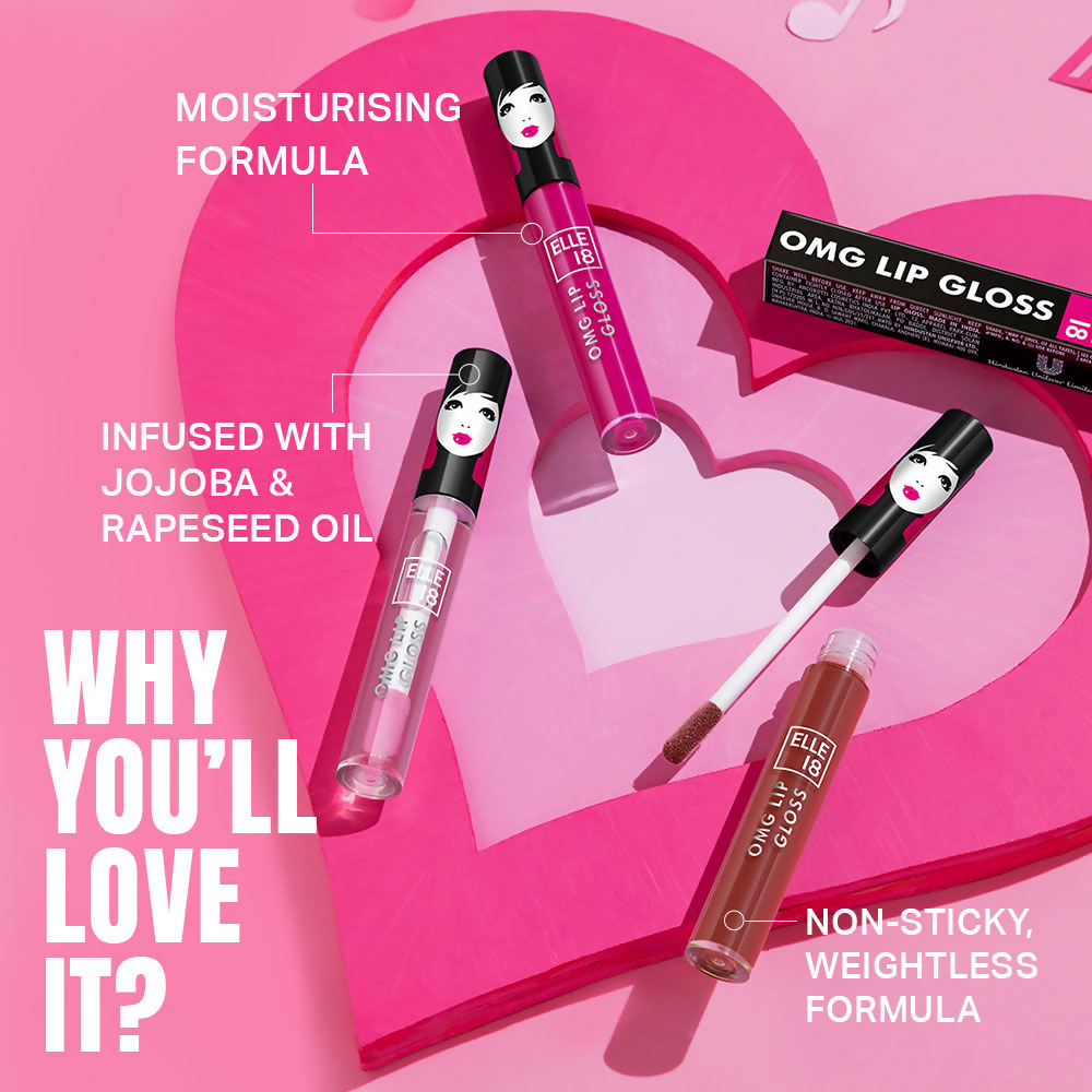 Elle 18 OMG Lip Gloss - Rose All Day