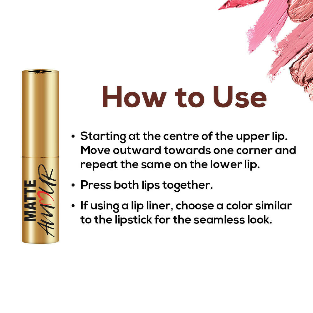 Jaquline USA Jusa Amour Matte Lipstick - Erotic 11