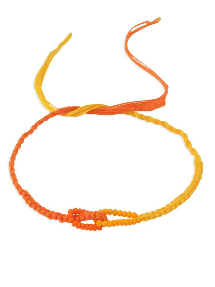 NVR Men's Multicolor Pearls Bracelet