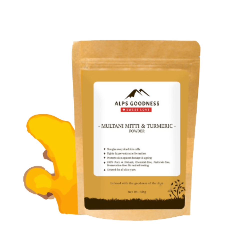 Alps Goodness Multani Mitti & Turmeric Powder