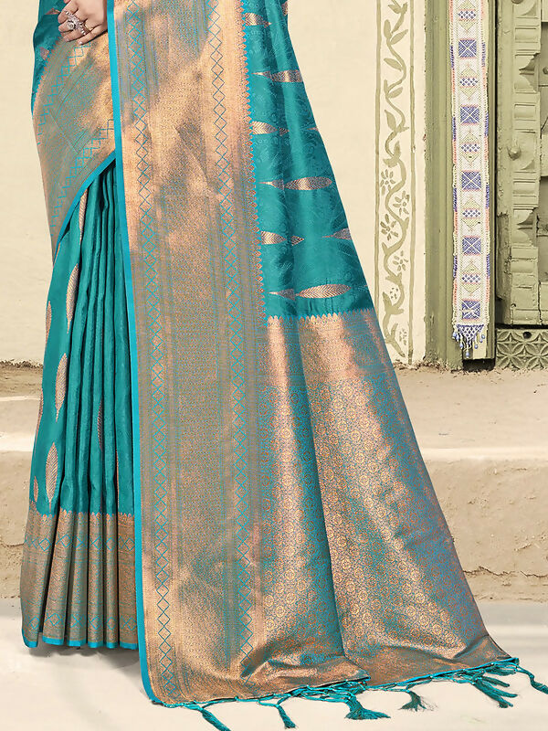 Shree Shyam Fashion Silk Sky Blue Saree