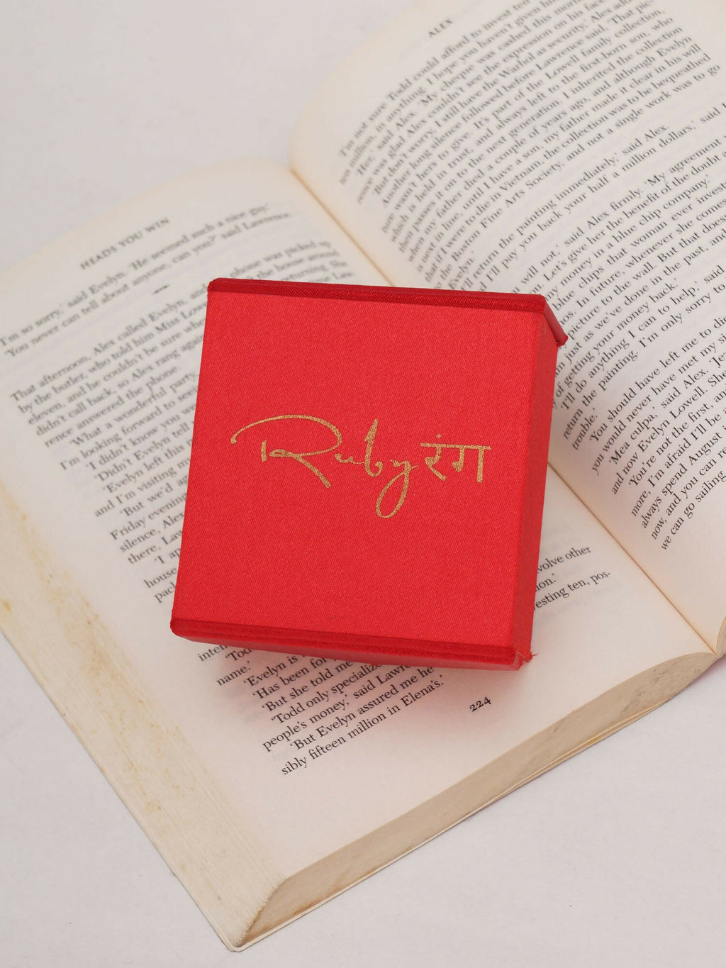 Kundan Ring (gold) - Ruby Raang