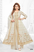 Joban Fashion Muslin Silk Cream Color Kurta Set