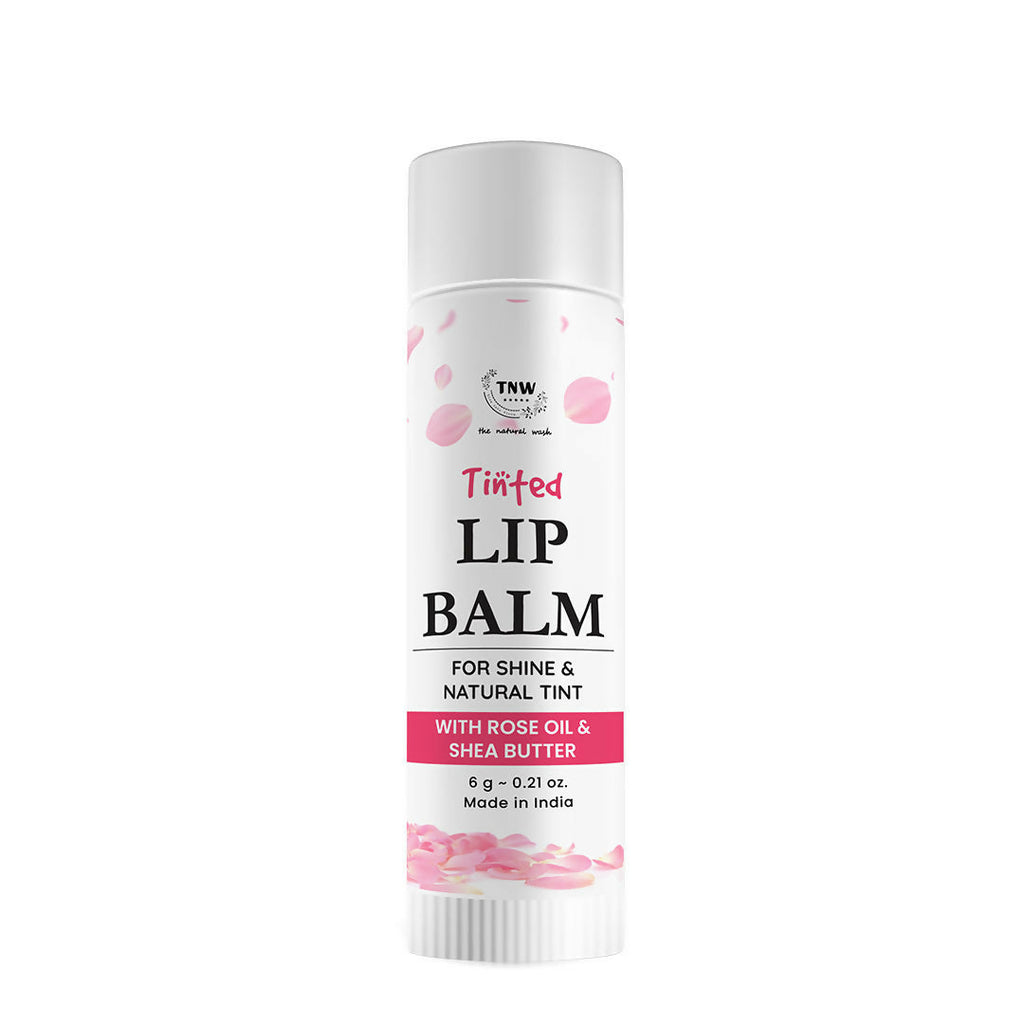 The Natural Wash Moisturizing Rose Tinted Lip Balm Shine & Natural Tint