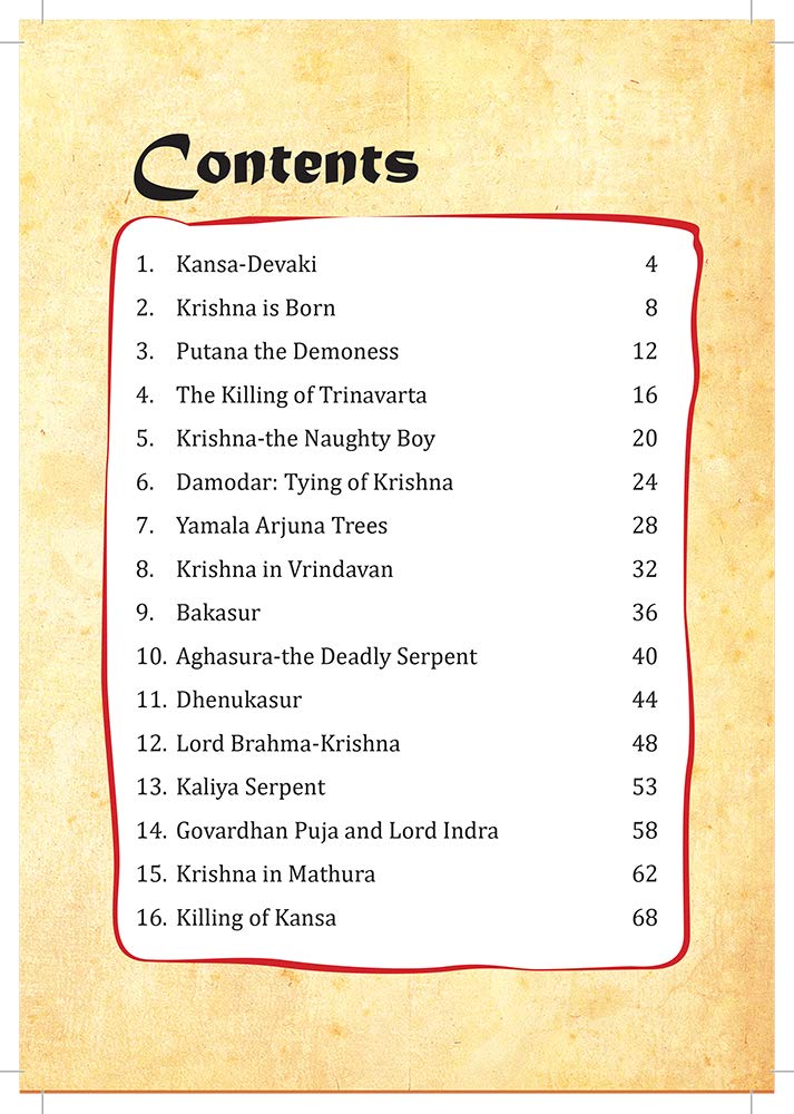 Krishna Tales (Illustrated)