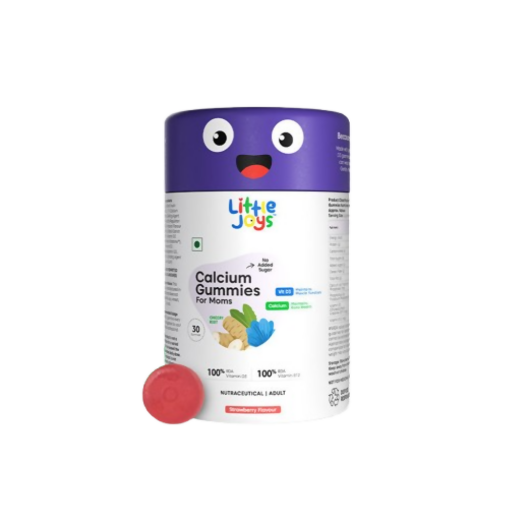 Little Joys Calcium Gummies Strawberry Flavor For Moms
