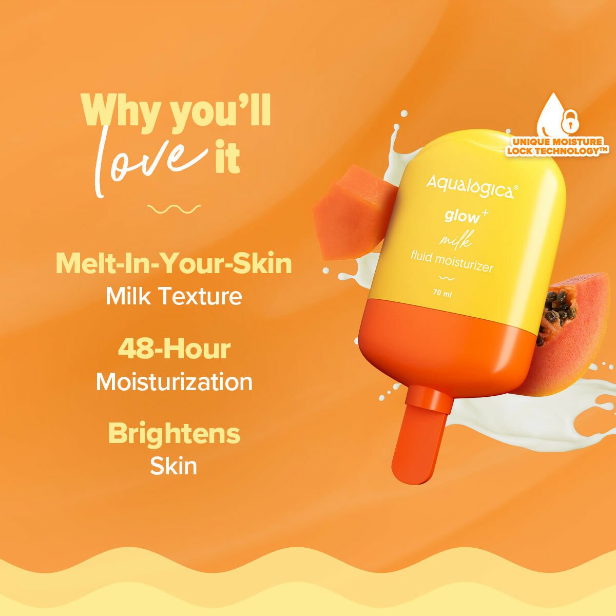 Aqualogica Glow+ Milk Fluid Moisturizer