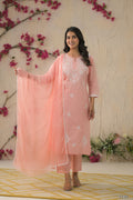 Ethnic Festive Wear Cotton Violate Stitched Suit With Dupatta - Tanisha