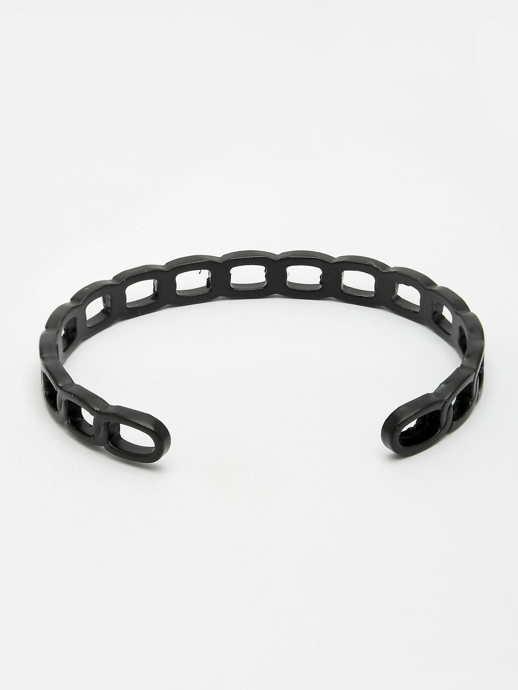 NVR Men's Set of 2 Gold & Black Rhodium-Plated Metal Cuff Bracelet