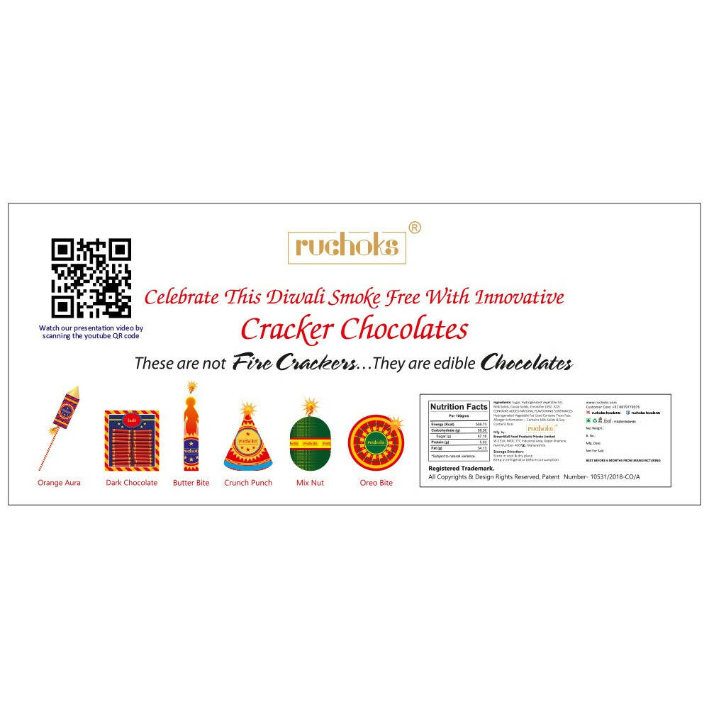 Dibha Ruchoks Diwali Premium Chocolate Zameen Chakri Gift Pack