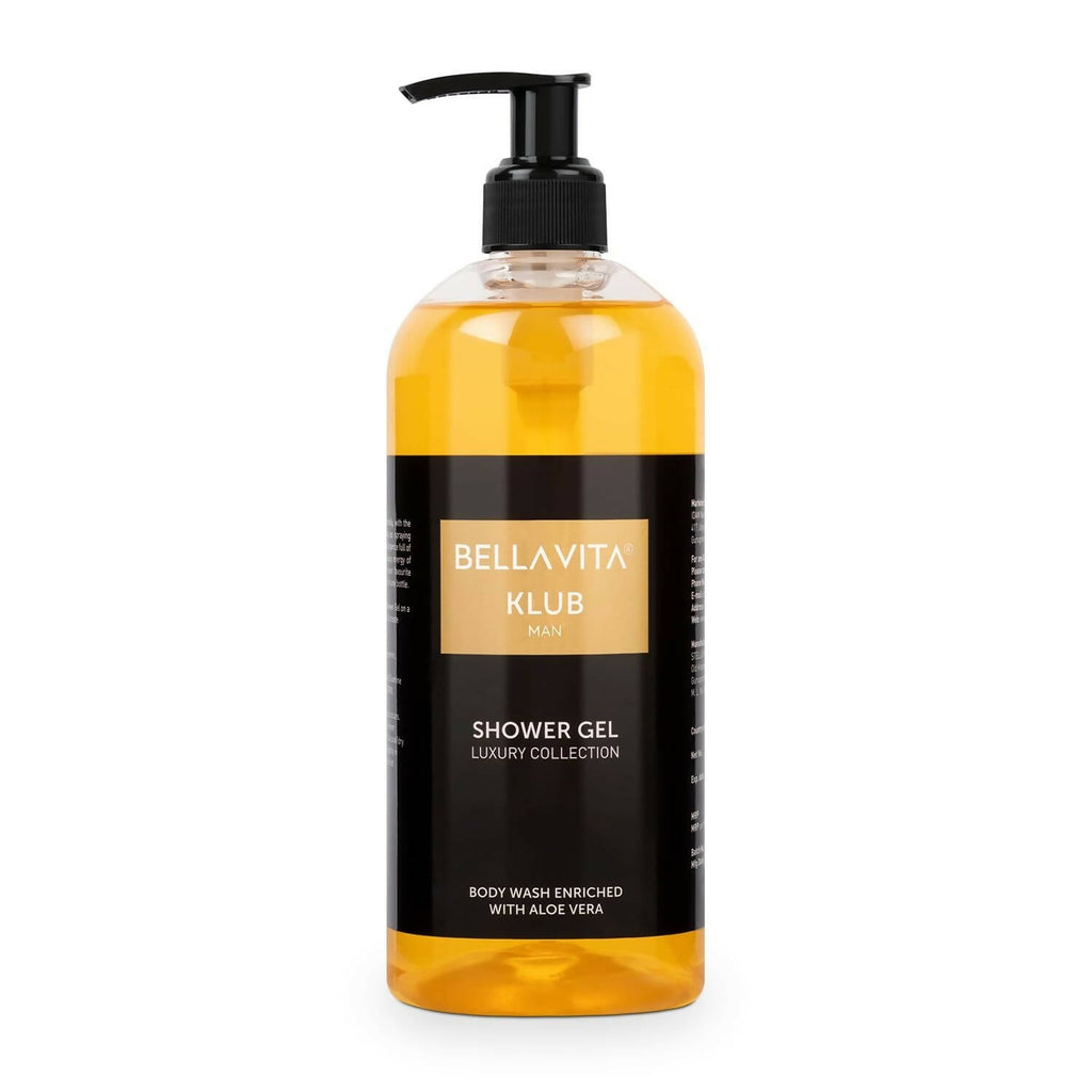 Bella Vita Luxury KLUB Man Body Wash Refreshing Shower Gel