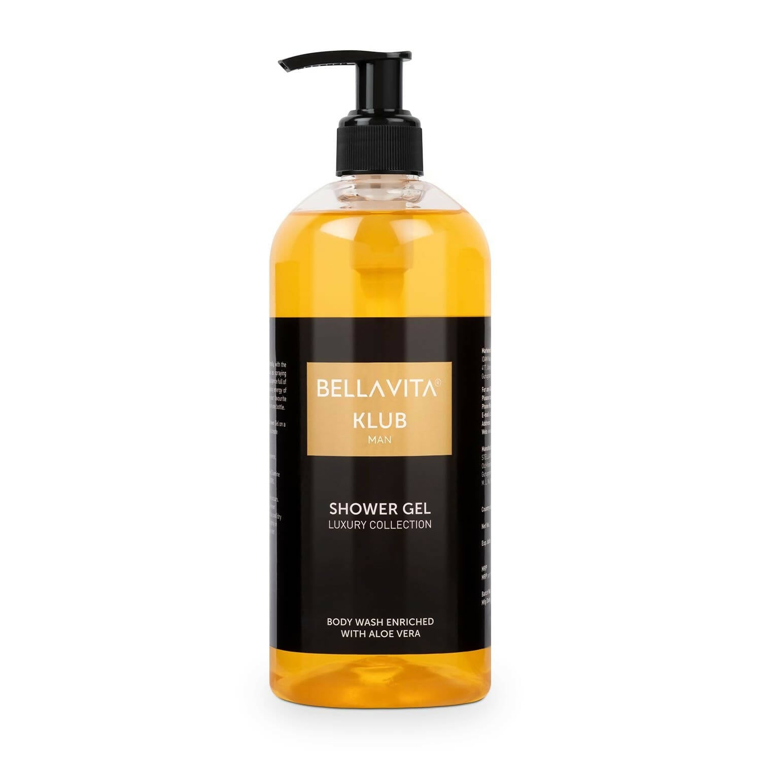 Bella Vita Luxury KLUB Man Body Wash Refreshing Shower Gel