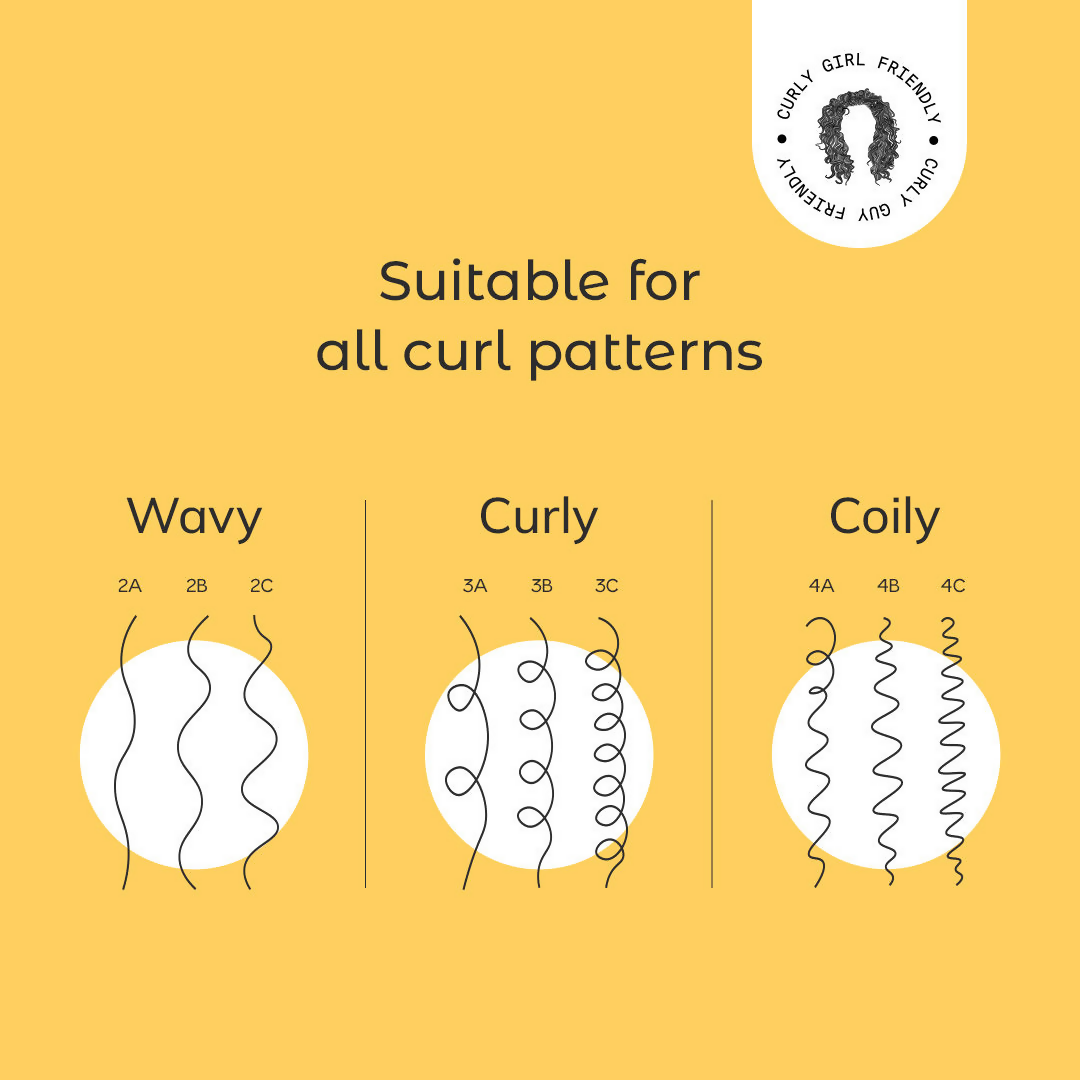 Arata Curl Hair Detangler With Hyaluronic Acid, Niacinamide - Detangles & Strengthens Curls
