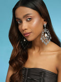 Long Chand with Pearl Drop Earrings - Ruby Raang