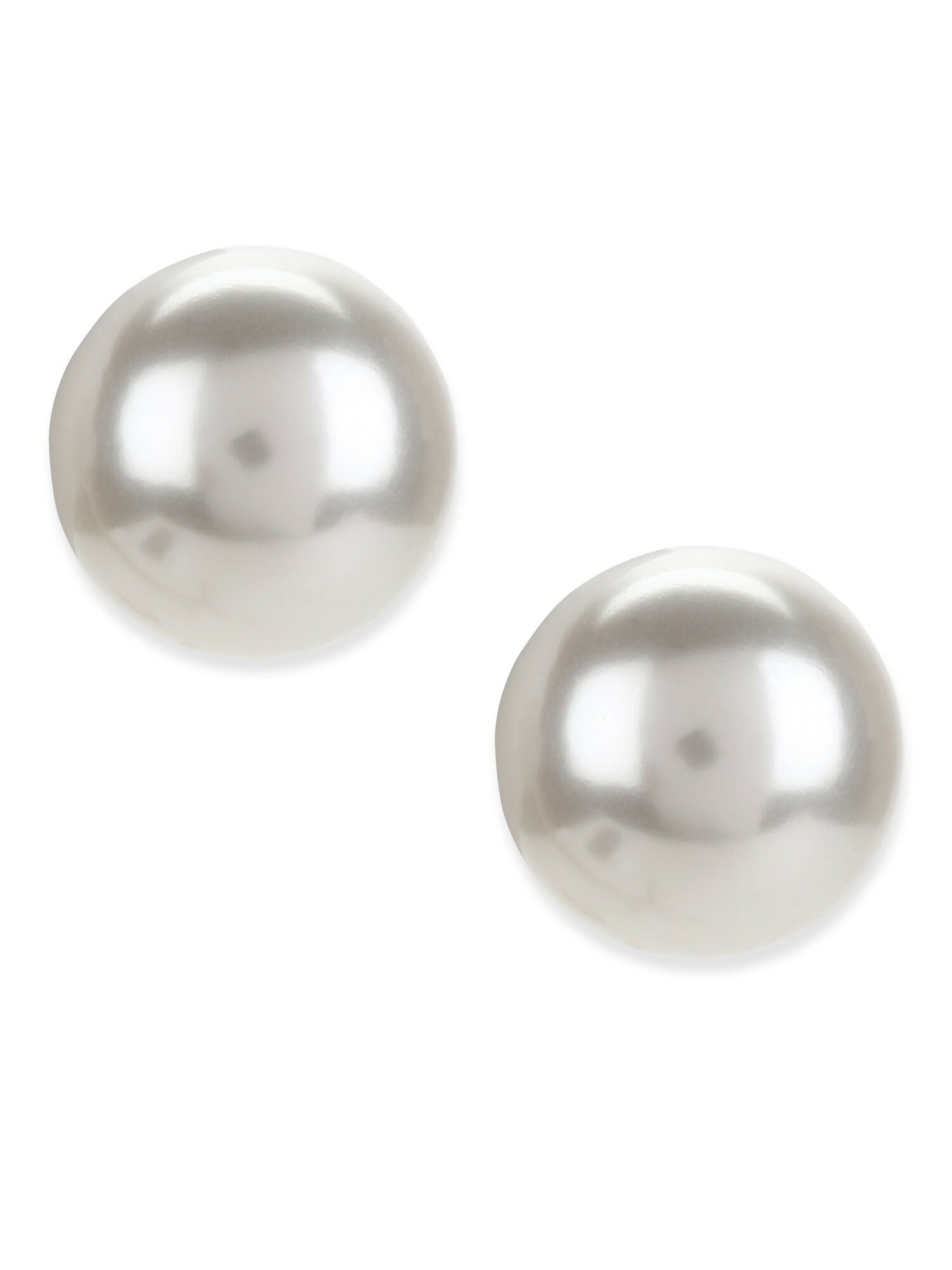 Oversized pearl Studs (22 mm)- Ruby Raang