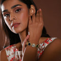 Navratan Bangle- Ruby Raang