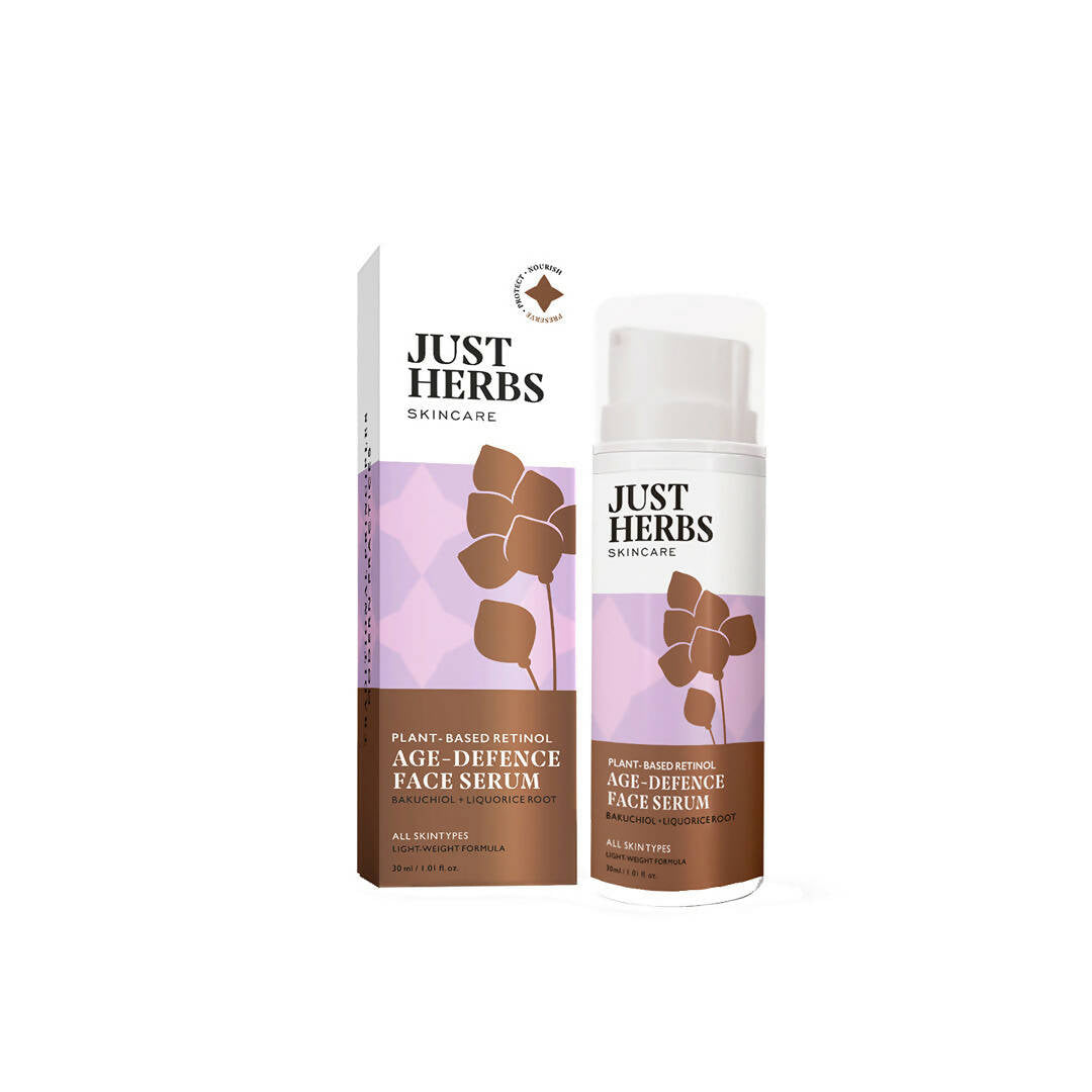 Just Herbs Plant-Based Retinol Age Defence Face Serum