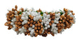 White & Gold Pollens Hair Gajra
