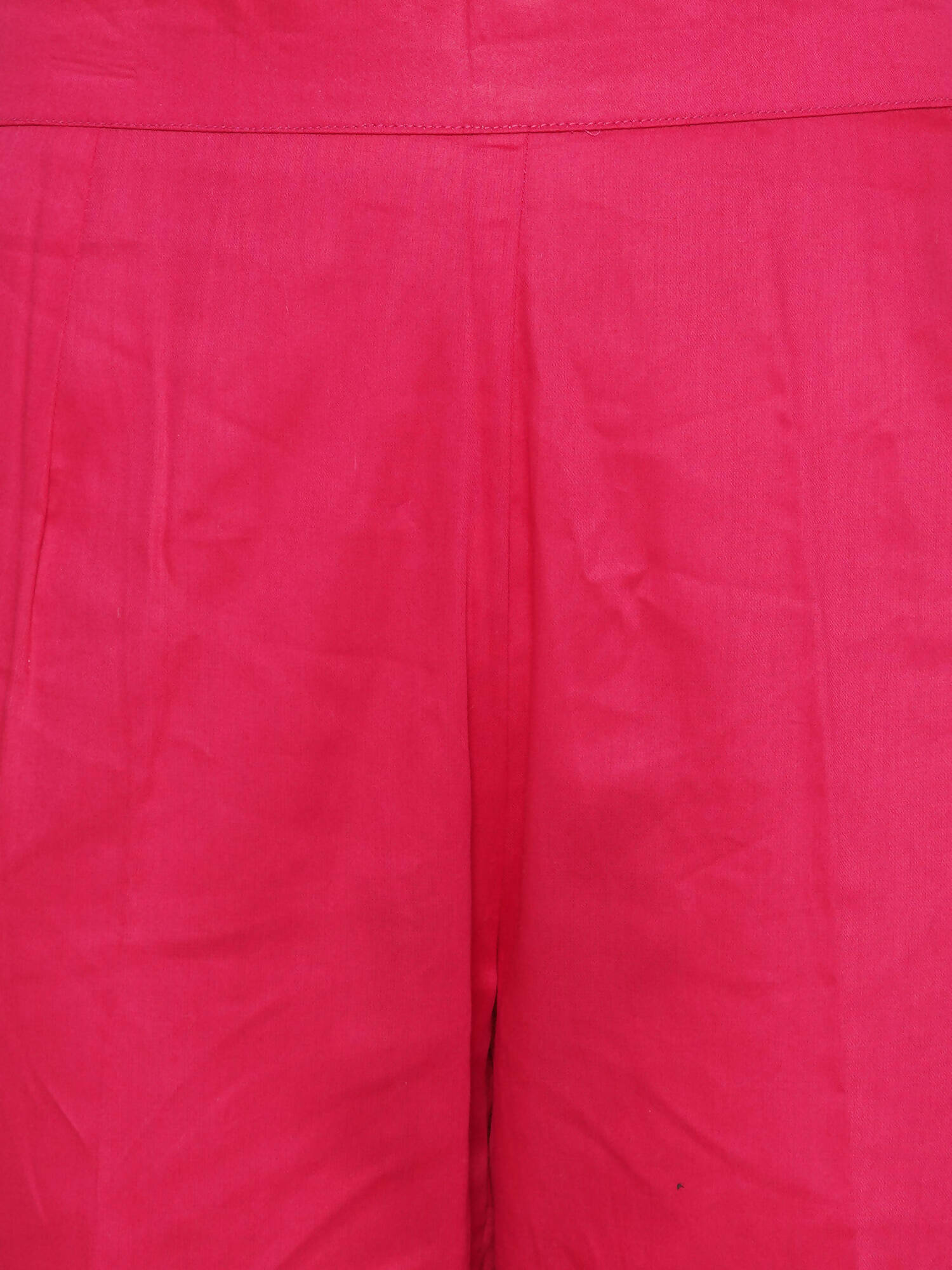 Women Republic Pink Cotton Silk Embroidered and Embellished Coord Set