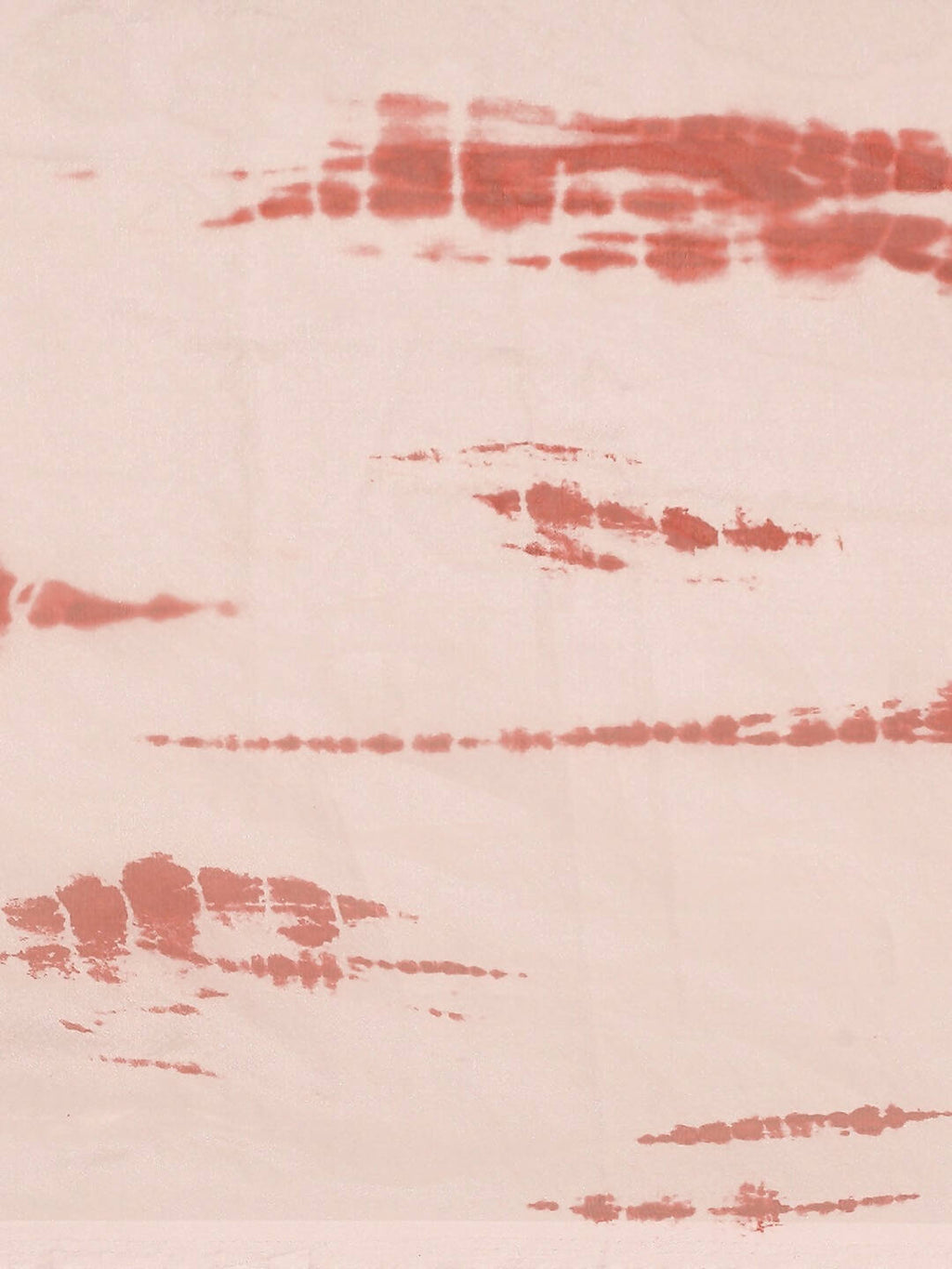Red Organza Printed Saree With Blouse Piece - Nivaa