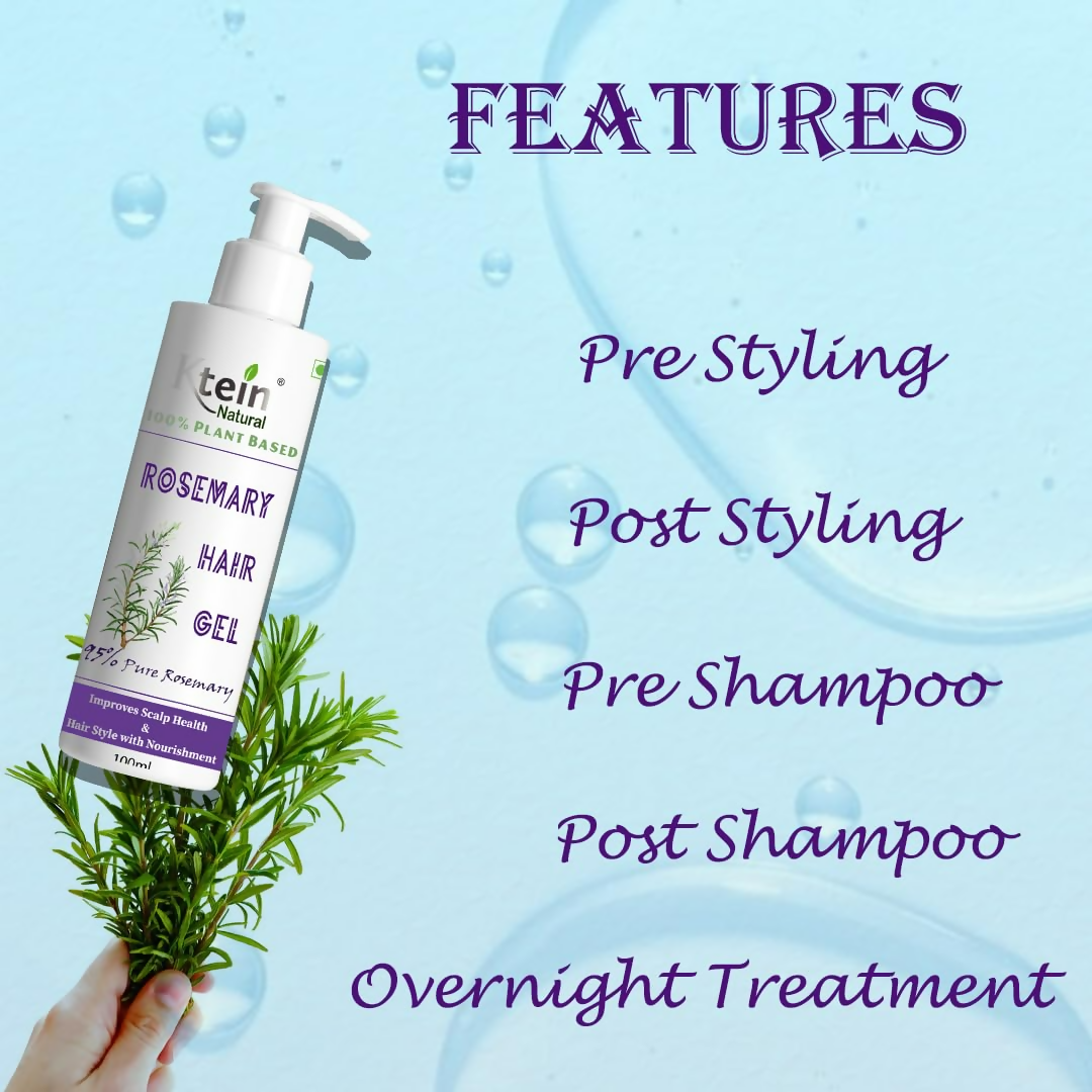 Ktein Rosemary Gel: 95% Rosemary Infused Hair Care Gel