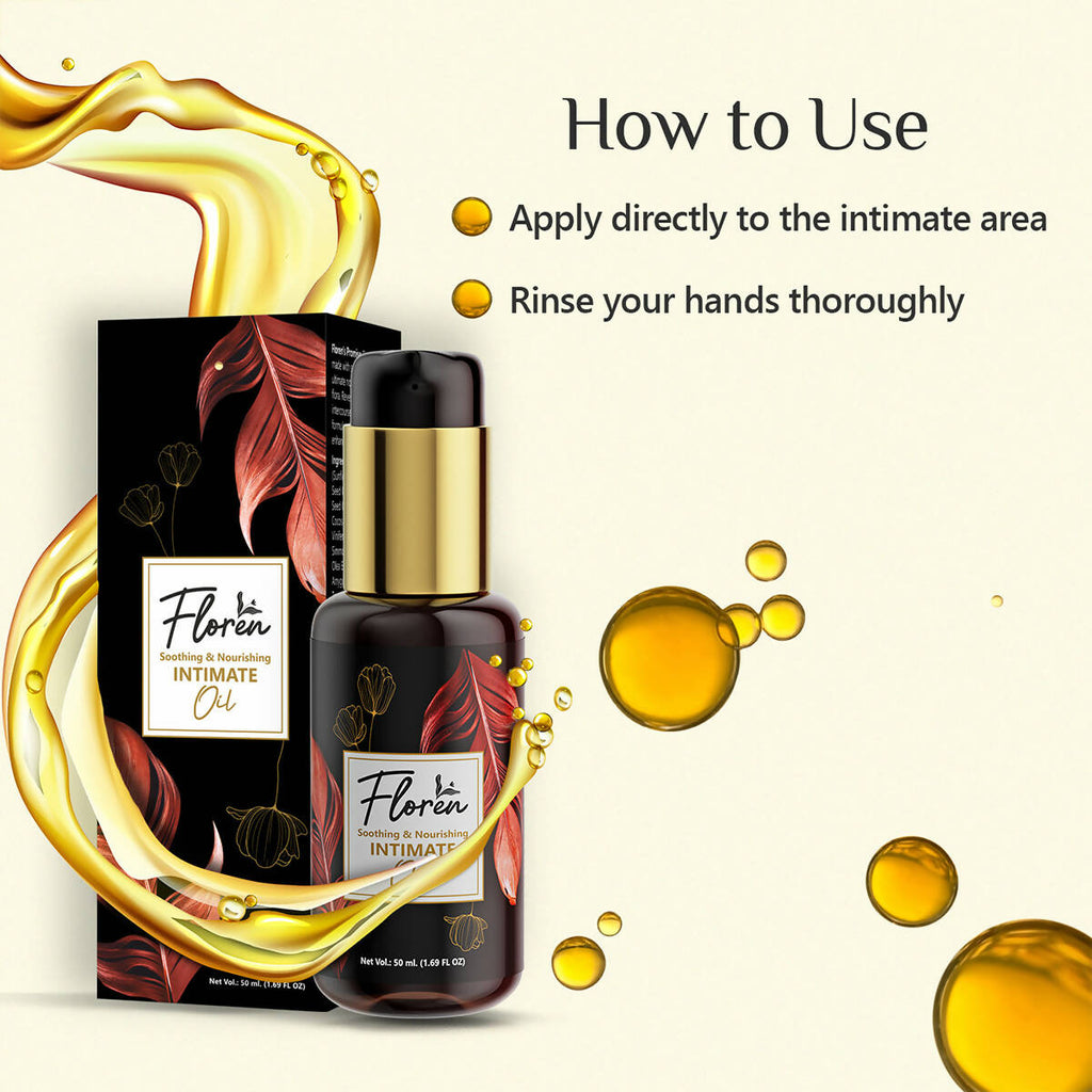 Floren Reusable Menstrual Cup with Intimate Oil for Women