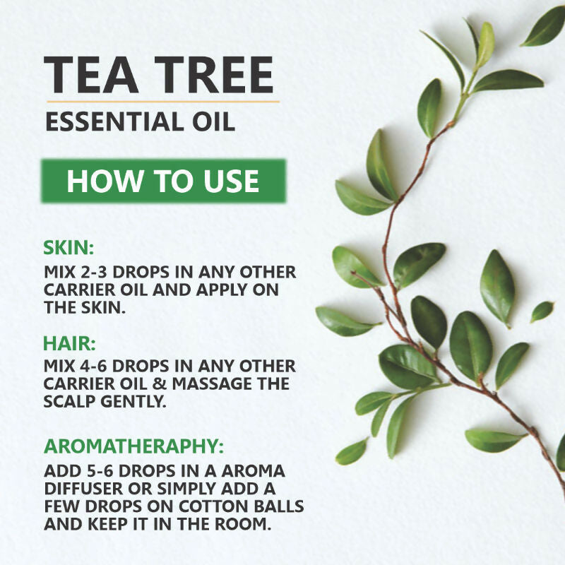 Skiura Nature 100% Natural Teatree Essential Oil