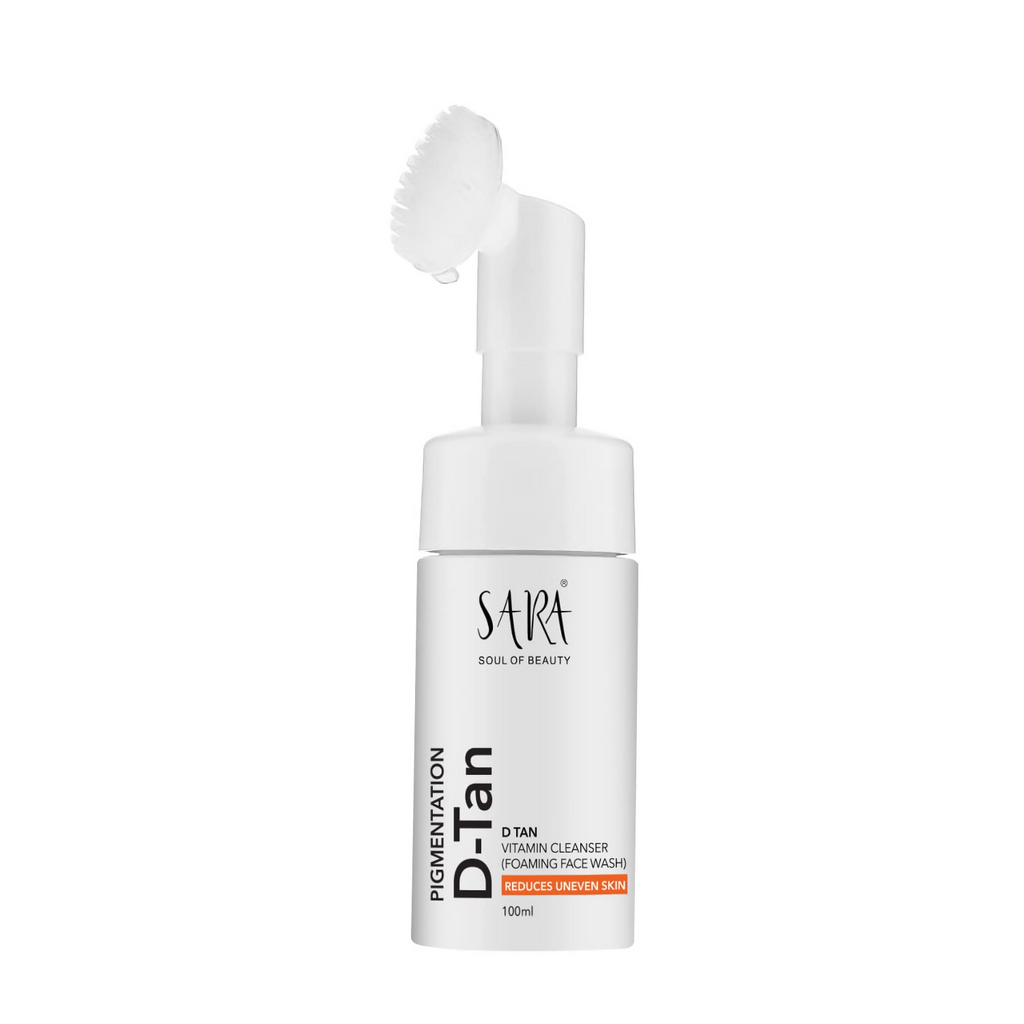 Sara Soul of Beauty D-Tan Vitamin C Foaming Cleanser Face Wash