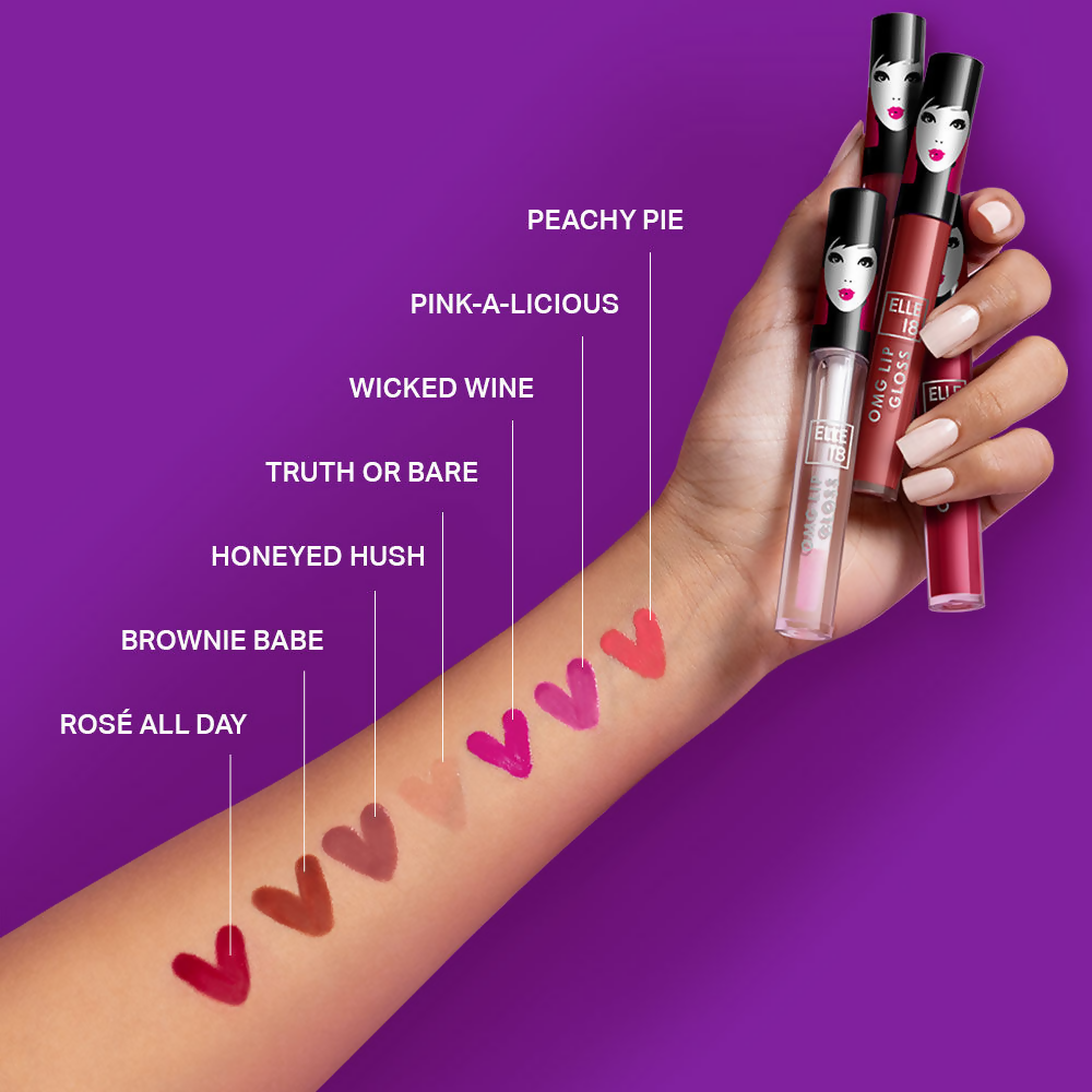 Elle 18 OMG Lip Gloss - Rose All Day