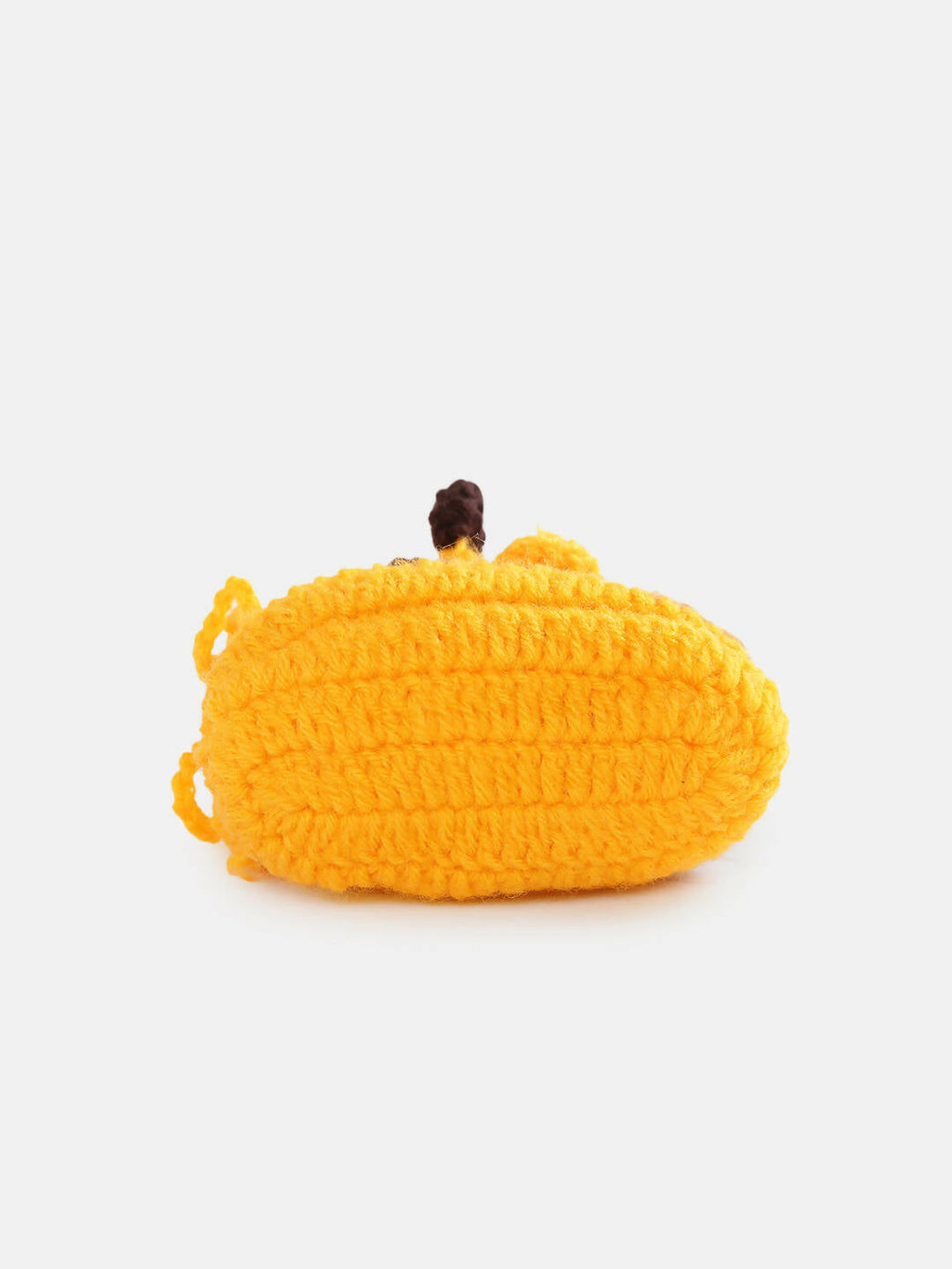 Chutput Kids Woollen Hand Knitted Giraffe Detailed Booties - Yellow