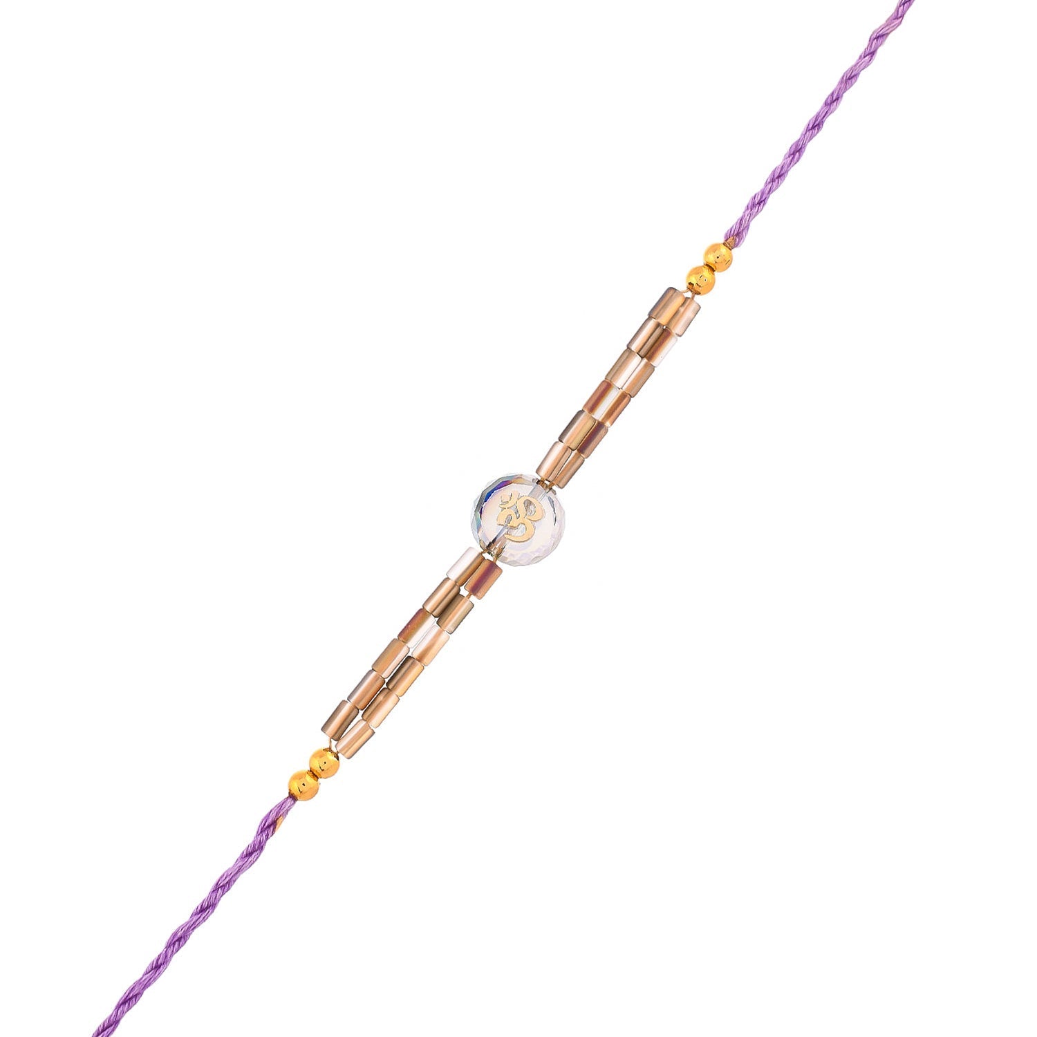 trueBrowns X Voylla Men's Bejewelled Beaded Thread Rakhi For Brother