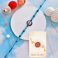 trueBrowns X Voylla Evil Eye Men's Thread Rakhi For Brother