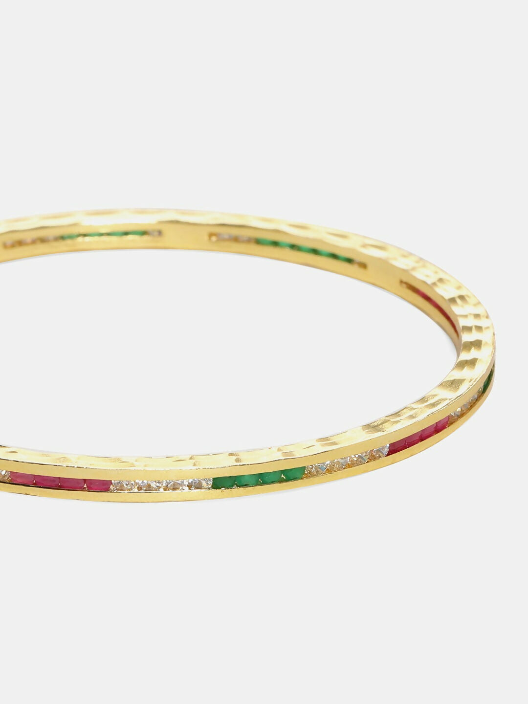 Golden Bangle- Ruby Raang
