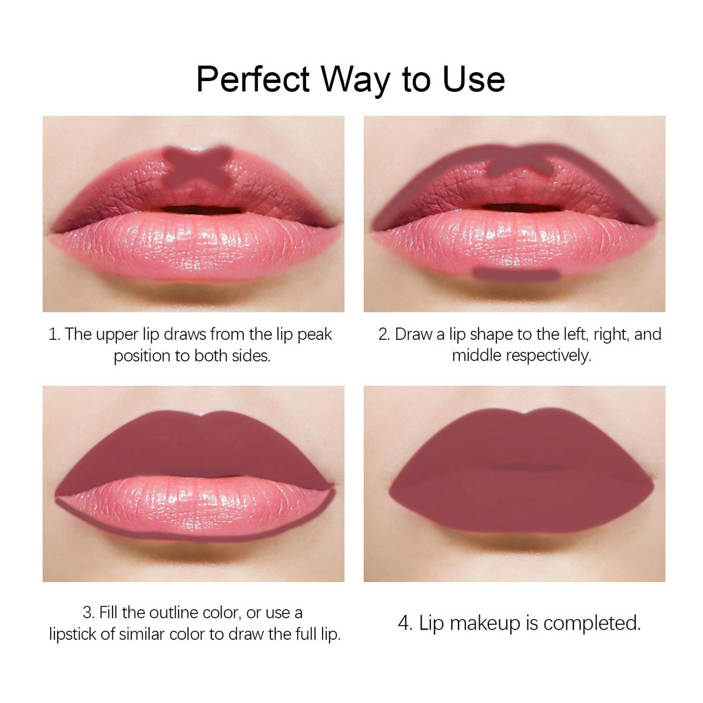 CVB C12 Nude’It Lip Colour for Smudge Proof Matte Finish 205 Rouge