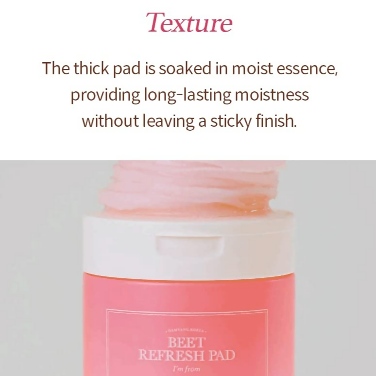 I’m From Beet Refresh Pad 60 Sheets