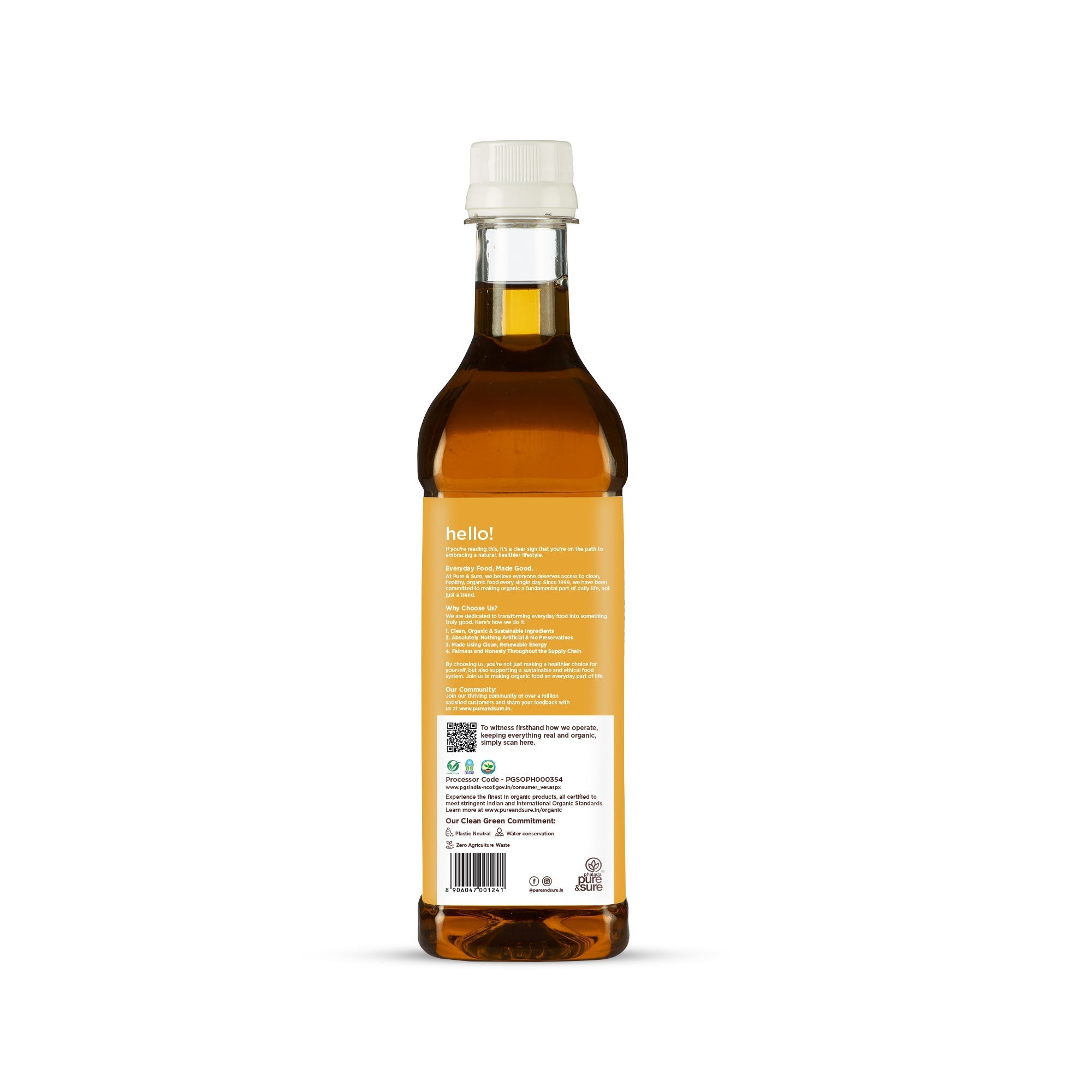 Pure & Sure Organic Mustard Oil